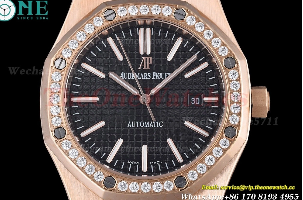 GDF Dial RG Oak Black Royal 41mm 15400 RG MY8215 1225